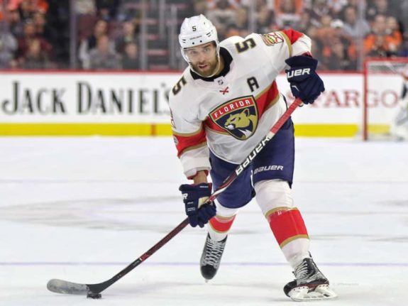 Florida Panthers defenseman Aaron Ekblad