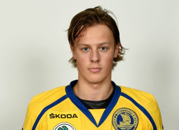 Potential Detroit Red Wings draft pick Adam Boqvist.