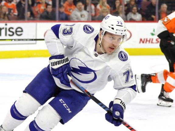 Adam Erne, Tampa Bay Lightning