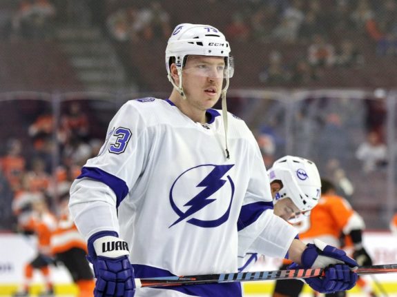 Adam Erne, Tampa Bay Lightning