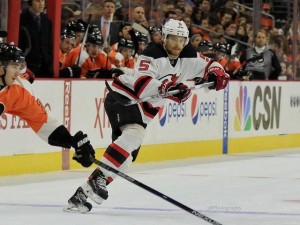 Edmonton hopes Adam Larsson can stabilize their much-maligned blue line (Amy Irvin / The Hockey Writers)