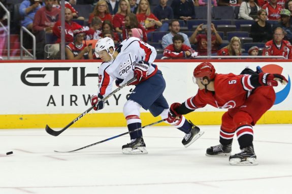 Washington Capitals right wing Alex Chiasson