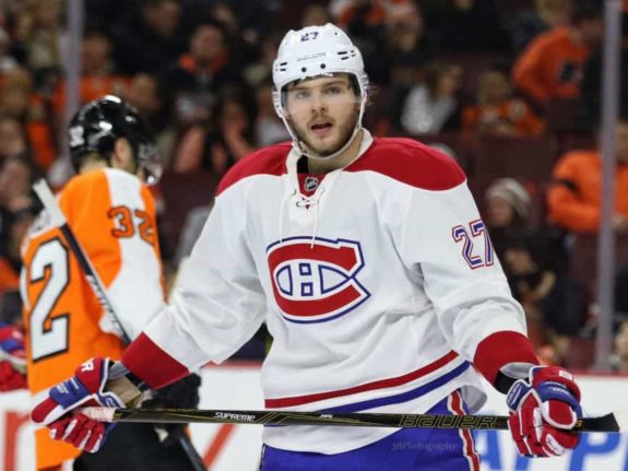 Ex-Montreal Canadiens forward Alex Galchenyuk 