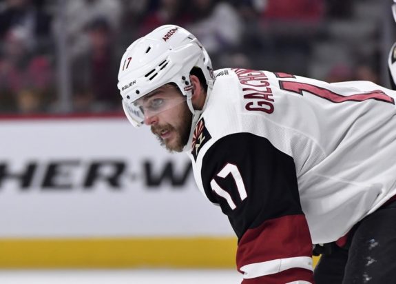 Coyotes forward Alex Galchenyuk