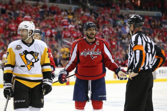 Washington Capitals captain Alex Ovechkin.