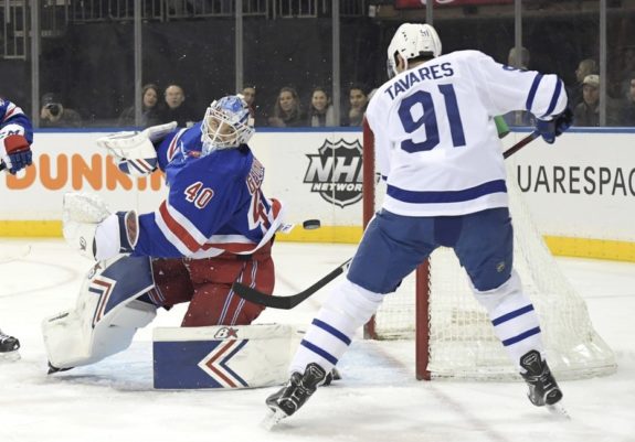 Rangers goaltender Alexandar Georgiev