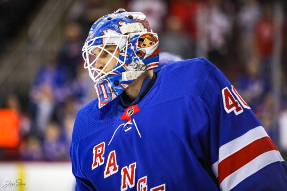 new york rangers goalie jersey