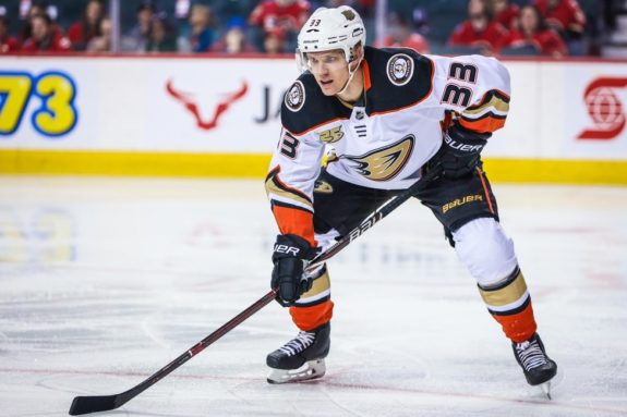 Anaheim Ducks Jakob Silfverberg