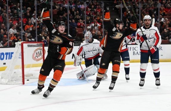 Anaheim Ducks Max Jones Troy Terry