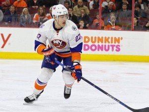 Lee's 12 goas lead the Islanders this season. (Amy Irvin / The Hockey Writers)