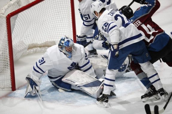 Frederik Andersen, A J Greer, Nikita Zaitsev