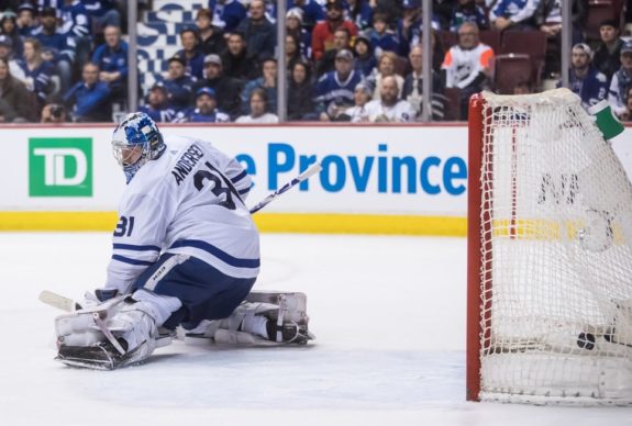 Toronto Maple Leafs Frederik Andersen