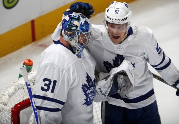 Jake Gardiner, Frederik Andersen