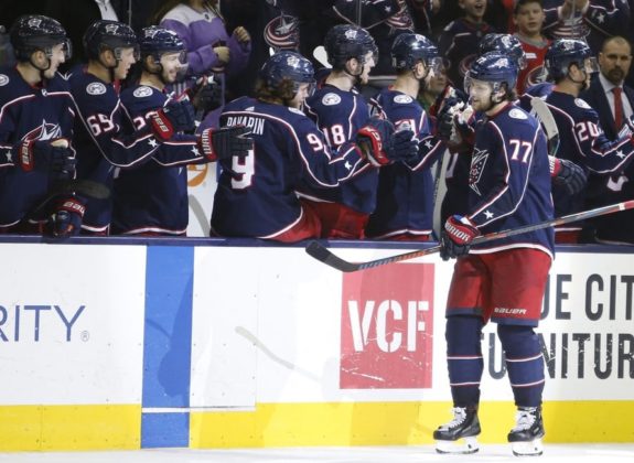 Columbus Blue Jackets' Josh Anderson