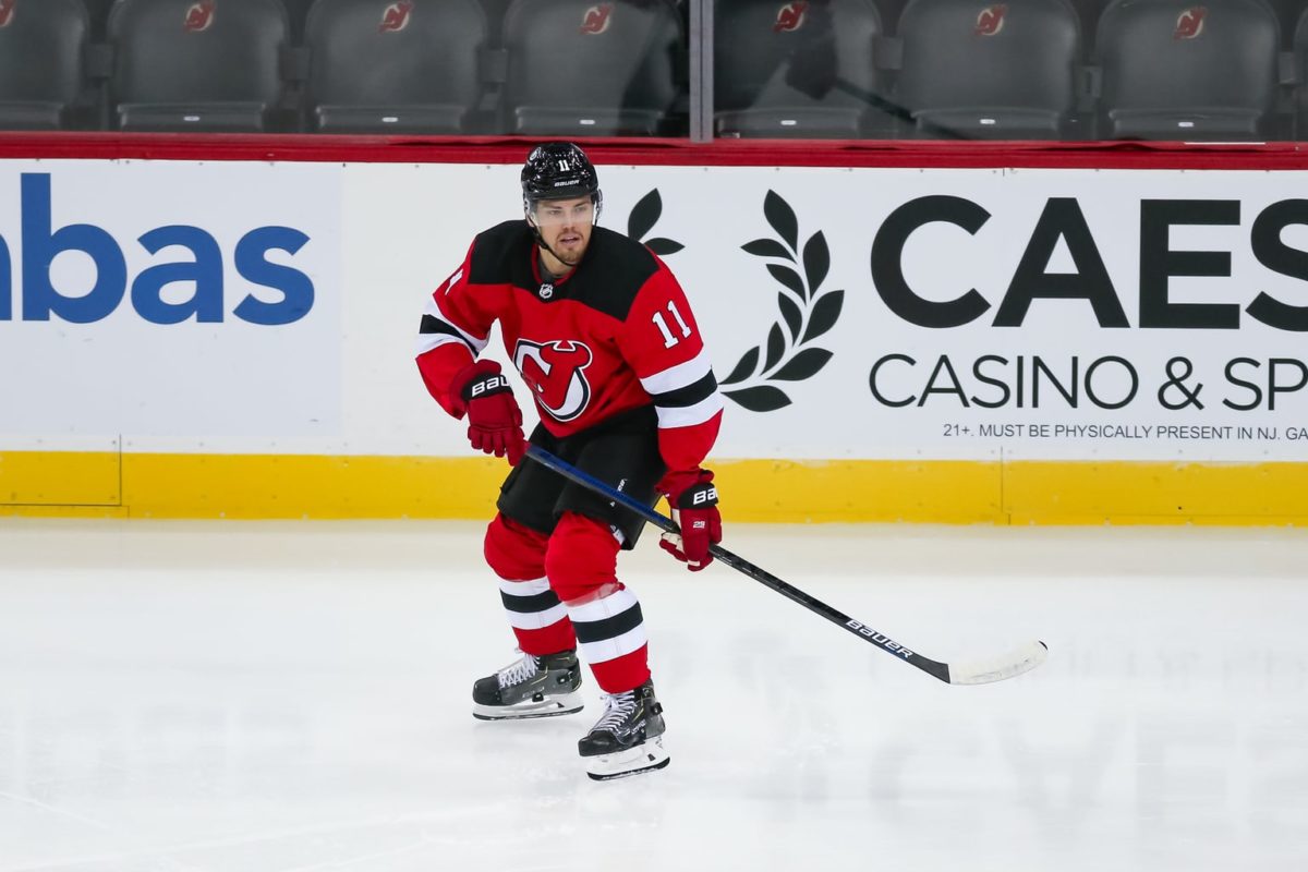 Andreas Johnsson New Jersey Devils Seattle Kraken