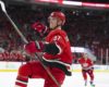 Svechnikov Leads Hurricanes past Sharks 3-2 in Shootout