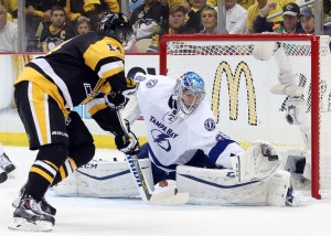 Vasilevskiy was the Lightning's best player during the 2016 Eastern Conference Final. (Charles LeClaire-USA TODAY Sports)