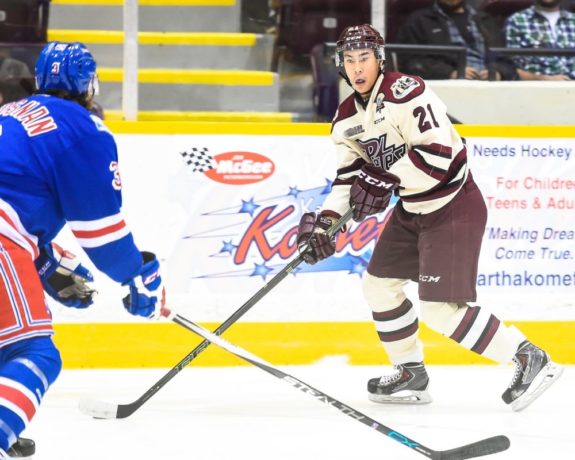 Jonathan Ang, OHL, Peterborough Petes