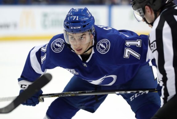 Lightning center Anthony Cirelli