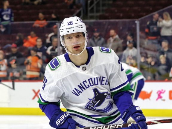 Antoine Roussel Vancouver Canucks