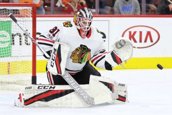 Anton Forsberg Blackhawks