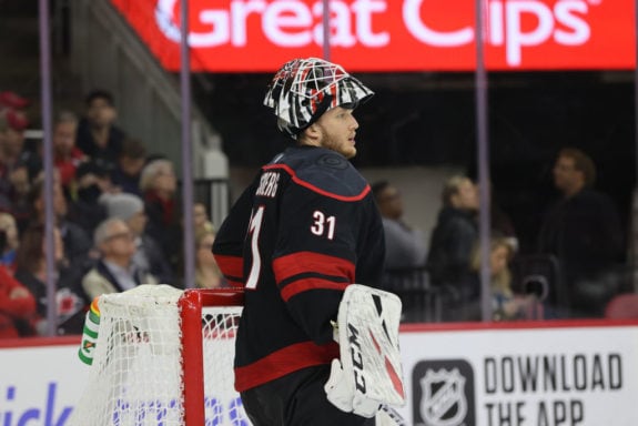 Anton Forsberg Carolina Hurricanes