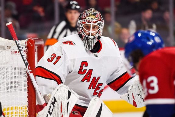 Anton Forsberg Carolina Hurricanes