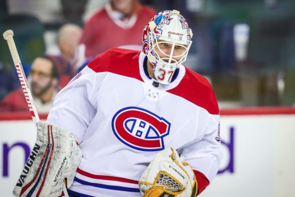 Montreal Canadiens goalie Antti Niemi