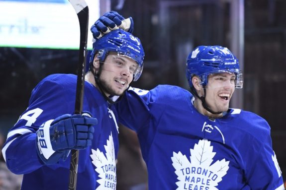 Toronto Maple Leafs Auston Matthews Andreas Johnsson