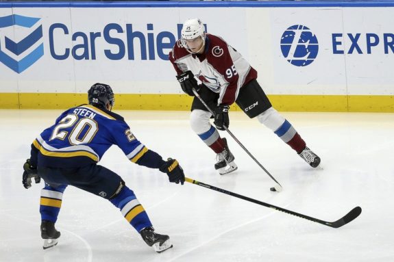 Colorado Avalanche Andre Burakovsky St. Louis Blues Alexander Steen