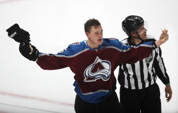 Colorado Avalanche defenseman Nikita Zadorov