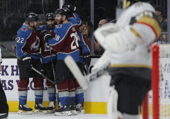 Colorado Avalanche celebrate