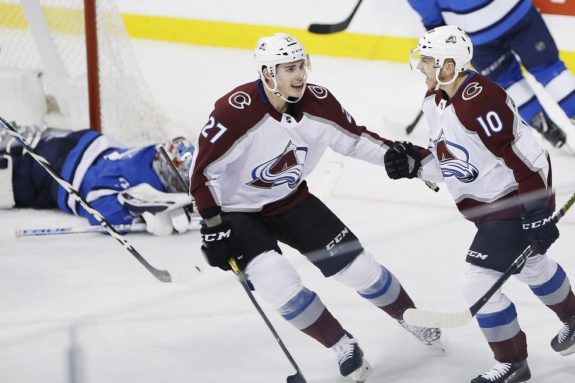 Colorado Avalanche Ryan Graves Sven Andrighetto