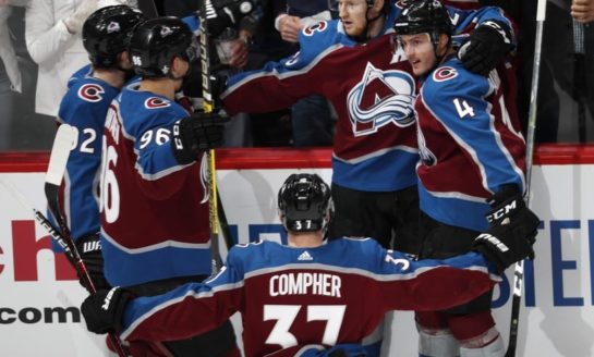 colorado avalanche old jersey