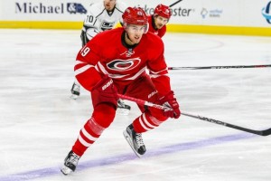 Carolina Hurricanes center Victor Rask (49) - Photo By: Andy Martin Jr