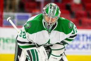 Will Lehtonen help Dallas win in the postseason? (Photo By: Andy Martin Jr)