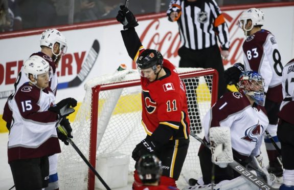 Calgary Flames' Mikael Backlund