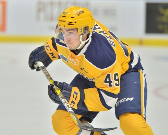 Luke Beamish, Erie Otters, OHL