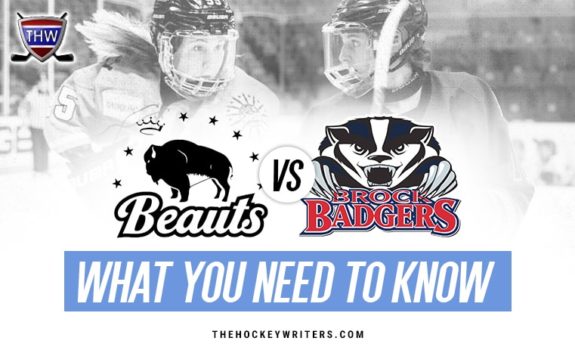 Buffalo Beauts vs. Brock Badgers What You Need to Know