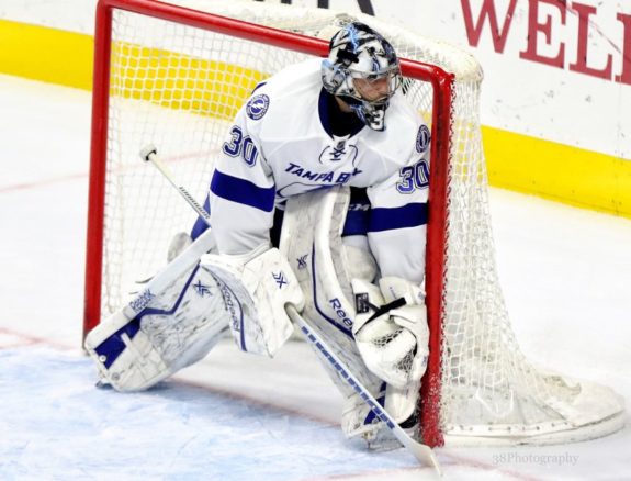 Ben Bishop Tampa Bay Lightning- Bishop and Seguin Return Playoffs