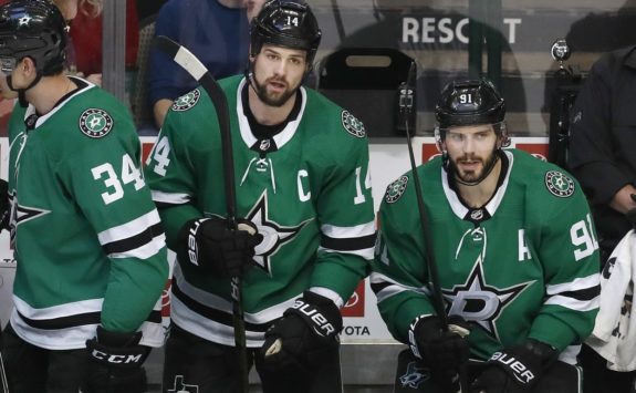 Dallas Stars forwards Jamie Benn and Tyler Seguin