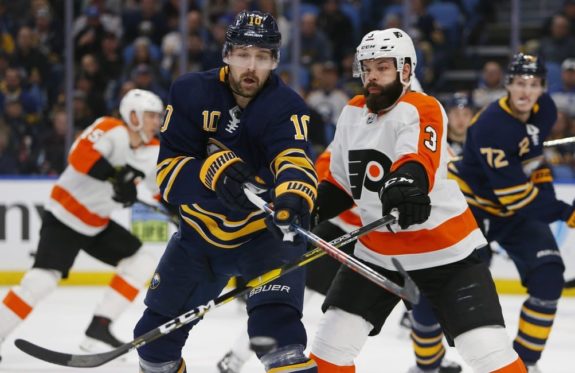 Buffalo Sabres Patrik Berglund Philadelphia Flyers Radko Gudas