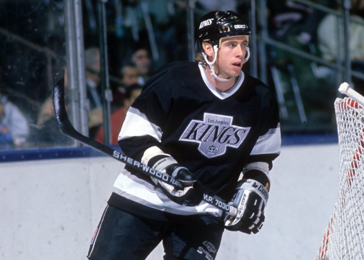 Bernie Nicholls Los Angeles Kings