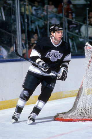 Bernie Nicholls Los Angeles Kings