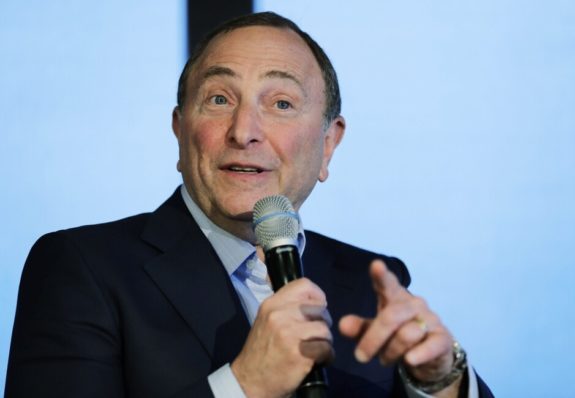 NHL Commissioner Gary Bettman