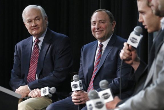 Gary Bettman, Donald Fehr