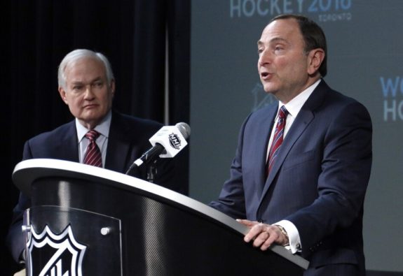 Gary Bettman, Donald Fehr