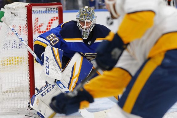 St. Louis Blues Jordan Binnington