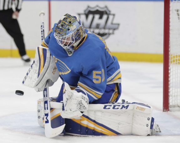 St. Louis Blues Jordan Binnington