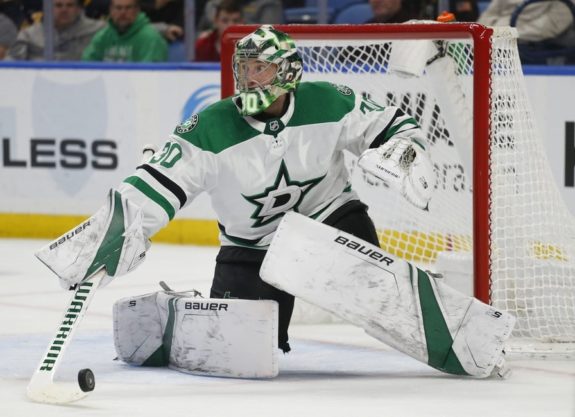 Dallas Stars goalie Ben Bishop